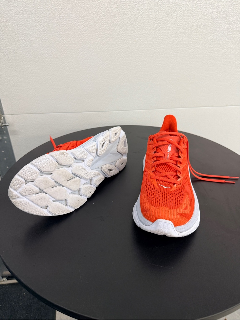 Hoka Women's Running Shoe - Coral/White - Picture 7 of 8